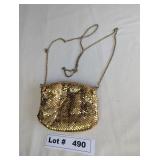 VINTAGE CLASSIC GOLD MESH PURSE