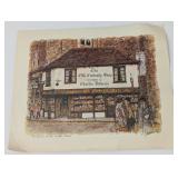 LITHOGRAPH OF "THE OLD CURIOSITY SHOP, HOLBORN LO