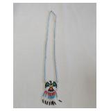 BEAD MEDALLION NATIVE AMERICAN BEADED NECKLACE