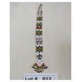 BEAD MEDALLION NATIVE AMERICAN BEADED NECKLACE