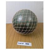 RARE ANTIQUE BLOWN GLASS SHIPS BOUY/FISHING BOUY -