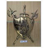 VINTAGE MBC JAPAN MEDIEVAL LION HERALDRY COAT OF A