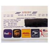 SPEEDY MAIL & PARCEL FOR ALL YOUR SHIPPING.