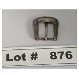 WESTERN DESIGN ENGRAVED BELT BUCKLE - RESERVE $47