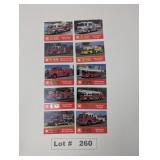 FAMA FIRE TRUCK TRADING CARDS