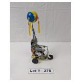 VINTAGE BLIE WIND -UP TOY