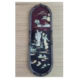 ANTIQUE LAQUER WITH MOTHER-OF-PEARL INLAYS CHINESE