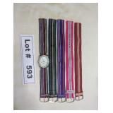 GENEVA LIMITED QUARTZ INTERCHANGABLE BAND WATCH