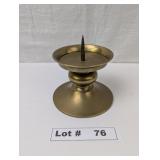 BRASS CANDLE HOLDER - RESERVE $20