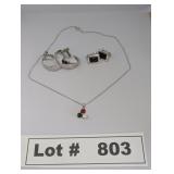 SILVER TONE FASHION JEWELRY