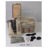 VINTAGE CLOTHING PATTERNS WITH APPLIQUES