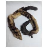 2 FULL PELT MINK SCARF/NECK WRAP - RESERVE $35