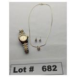 JEWELRY - WRANGLER TWO TONE WATCH, CLASSIC ELEGANT