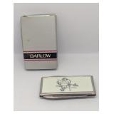 BARLOW MONEY CLIP AND POCKET KNIFE