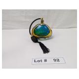 MURANO ITALIAN ART GLASS PERFUME ATOMIZER BOTTLE -