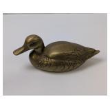 SOLID BRASS DUCK - RESERVE $25