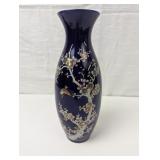COBALT BLUE ORIENTAL VASE