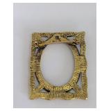 BAMBOO DESIGN BROOCH BASE - RESERVE $15