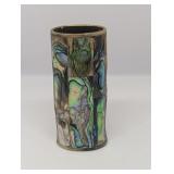 VINTAGE ABALONE LIGHTER SLEEVE - RESERVE $12