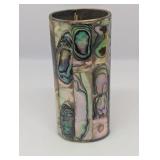 VINTAGE ABALONE LIGHTER SLEEVE - RESERVE $12