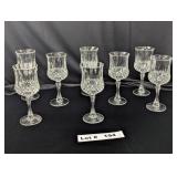 LEADED CRYSTAL WINE GLASSSES