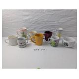 ASSORTED COFFEE MUGS/CUPS