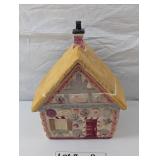 HAND MADE CERAMIC COOKIE JAR