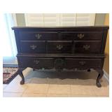 ANTIQUE CEDAR HOPE CHEST WITH DRAWER -RESERVE $100