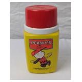 VINTAGE PEANUTS THERMOS FROM KIDS LUNCH KIT