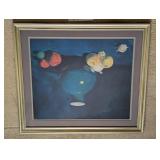 MILTON RASKIN VINTAGE FRAMED PRINT