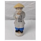 PORCELAIN BOY FIGURINE POST WWII OCCUPIED JAPAN PE
