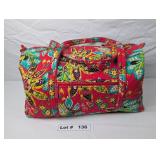 VERA BRADLEY QUILTED TRAVEL BAG - RESERVE $35