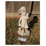 GARDEN FIGURE YOUNG GIRL