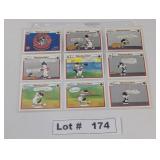 SET OF 18 #'S 199-216 LOONEY TOONS ALL STAR BASEBA