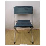 VINTAGE ALUMINUM FRAME FOLDING CAMPING/FISHING CHA