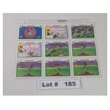 SET OF 18 #'S 397-414 LOONEY TOONS ALL STAR BASEBA