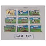 SET OF 18 #'S 433-450 LOONEY TOONS ALL STAR BASEBA