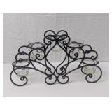 METAL 5 VOTIVE CANDLE HOLDER