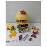 VINTAGE EWOK VILLAGETREE HOUSE AND ACCESSORIES - S