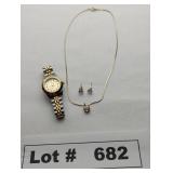 JEWELRY - WRANGLER TWO TONE WATCH, CLASSIC ELEGANT