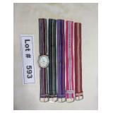 GENEVA LIMITED QUARTZ INTERCHANGABLE BAND WATCH