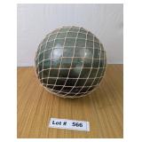 RARE ANTIQUE BLOWN GLASS SHIPS BOUY/FISHING BOUY -