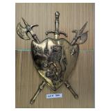 VINTAGE MBC JAPAN MEDIEVAL LION HERALDRY COAT OF A