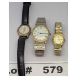 TIMEX, PULSAR, AND HRW WATCHES