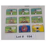 SET OF 18 #'S 559-576 LOONEY TOONS ALL STAR BASEBA