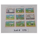 SET OF 18 #'S 217-234 LOONEY TOONS ALL STAR BASEBA