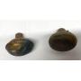 Antique brass copper door knobs
