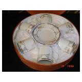 Demi Tasse Cups & Saucers Set of 6