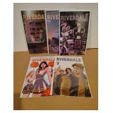 Lot of 5 Riverdale #1-5 Comics