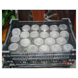 Crate Full of Vtg Mason Jars